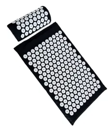 フットマッサージャーマッサージャーApprom2*38CMCUSHION ACUPRESSURE BACK BODY PANINE SPIKE MAT MAT MASCUPUNAGE MASSAGE YOGA CUSHION 230211