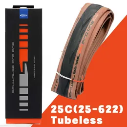 Велосипедные шины Schwalbe Pro One 25-622 700x25c Road Bicycle Tire Evo Super V-Guard Tle Race 0213