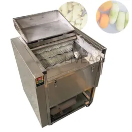 Industrial Kitchen Vegetable Fruit Ginger Potato Roller Lavagem M￡quina de limpeza de peeling