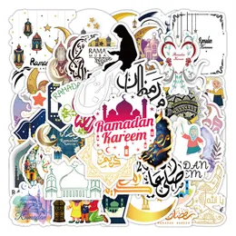 53PCS Ramadan Mubarak Naklejki Islam Ramadan Kareem Graffiti Kids Zabawek deskorolki