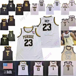 Purdue Boilermakers Basketball Jersey NCAA College Eric Hunter Jr. Trevion Williams Jaden Ivey Ethan Morton Brandon Newman Sasha