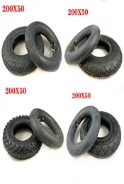 Motorcycle Wheels Tires 200x50 Inner Outer Tire 8 Inch Mini Electric Scooter Tyre Vehicle 20050 Accessories5111209