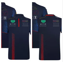 T-shirty męskie 2024 F1 T-shirt Polo Suit Four Seasons Formula One Nowy produkt Racing Suit Oficjalny zwyczaj I81Y 8BYT