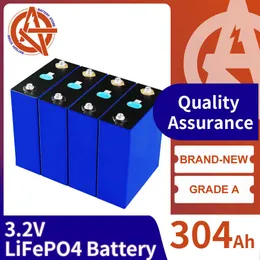 Rechargeable 304Ah Lifepo4 Battery 310AH 1/4/8/16/32PCS Lithium Iron Phosphate Battery 12V 24V 36V For RV Boat Yacht Forklift