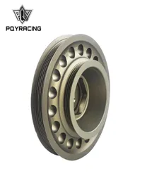 PQY Alluminio Peso Leggero Albero Motore Puleggia OEM Dimensione Per 9301 Honda Prelude H22 VTEC PQYCP0122763742