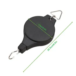 Retractable Plant Hanging Basket Pulley With Hook 20 90cm Length For Garden  Lock Binder, Birds Feeder, Greenhouse From Yuansunvh, $8.79