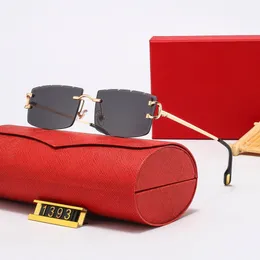 Cut-Edge-Brille 2023 neue randlose quadratische Sonnenbrille für Damen progressive Farbnuancen Trend-Sonnenbrille Unisex-Modell