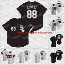 Jerseys de beisebol personalizada 2021 Jersey de beisebol 10 Yoan Moncada 60 Keuchel 23 Edwin Encarnacion 88 Roberttim Anderson Eloy Jimenez Carlton F