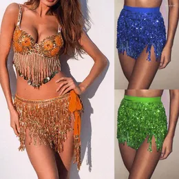 Skirts Women Belly Dancing Women's Clothing Belt Accessories Belts Straps Rows Of Dance Hip Scarf Sequin Rectangle #T2G