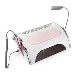 Nagelkonstutrustning 5 i 1 Mtipurpose Electronic Manicure Hine Set 54W UV LED Dryer Lamp Gel Polish 110V240V Drop Delivery Health Bea DHPSI