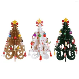 Christmas Decorations Tree Table Centerpiece Decorative For Festivals Po Prop Decors