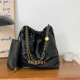 Clearance Outlets Online Lingge Chain One shoulder Xiangnan Women's Shopping Garbage Large Capacity Bag