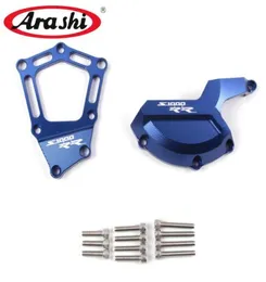 Parti Arashi per S 1000 RR 0914 CNC Crash Pad Pad Protector Slider Frame Guard S1000RR S1000 2009 2010 2012 2012 2012 2013 2013 20148892806
