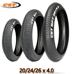 Bicicleta S CST 20X4.0 24X4.0 20/24 polegadas de snowmobile Beach Anti-deslizamento Bicicleta Fat Tire Part 0213