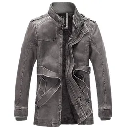 Men's Jackets s Brand Motorcycle Men Fur Jacket De Masculina Mens Leather Coats Jaqueta Couro 230213