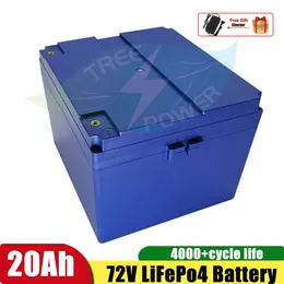 Factory Wholesale 72 Volt Lithium Ion Battery 72V 20Ah Lifepo4 Battery Pack For Electric Rickshaw