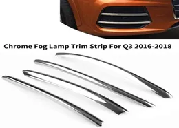 4pcs Chrom Styling Car Front Stoßstange Nebel Lampe Dekorative Trimmstreifen für Q3 20212021 Anderes Beleuchtungssystem3070346