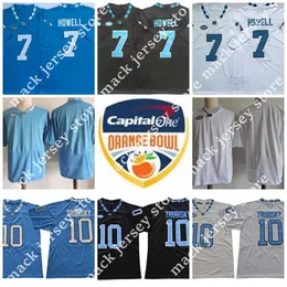 7 Sam Howell Jersey 10 Mitchell Trubisky Jersey North Carolina Tar Heels Football Wear 20 Tony Grimes 1 Kyler McMichael 6 Jacolby Criswell