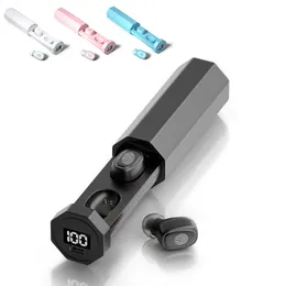 A7 Wireless Bluetooth oortelefoontype C Opladen Sleepoorfoto's Hoofdenset in-ear Sport explosief F9 blauwe tand waterdichte oordopjes lawaai annulering microfoon goedkoop