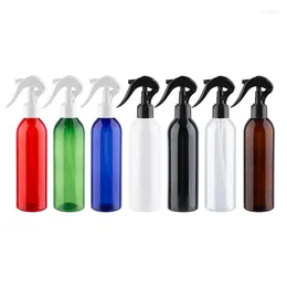 Bottiglie di stoccaggio 250ml Vuoto Nebulizzatore Pompa Bottiglia di plastica con grilletto Bianco Blu Verde colorato PET Multiuso Cosmetico per la casa