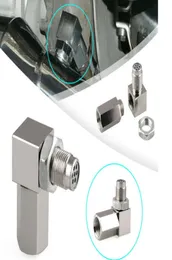 Deel Jiax Universal 90 graden O2 Sensor Spacer Adapter Motor Licht Cel Controle Bung Mini Catalytic Converter Connector Solid4786334