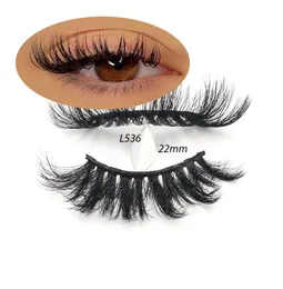 Falska ögonfransar 3D faux mink lash rems