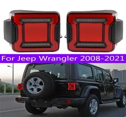2 PCs Auto Rücklichterteile für Jeep Wrangler 20082021 Rücklichter Hecklampen -LED -Signal -Umkehrung Parklicht1652044