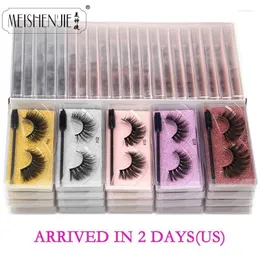 False Eyelashes Mink Lashes Wholesale 5/20/50/100 Pcs 3D Natural Fluffy Volume Makeup In BulkFalseFalseFalse Harv22