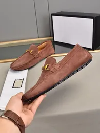 Helt nya Herr Loafers Klänning Skor Mjuk mocka Läder Bean Gommino Körning Utomhus Casual Sko Stor Storlek 38-47