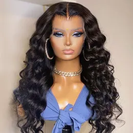 13x4 Lace Front Human Hair Wigs for Women Brazilian Loose Wave Deep HD Lace Frontal Wig Pr￩ -explodido 30 polegadas 4x4 Perucas de fechamento de renda