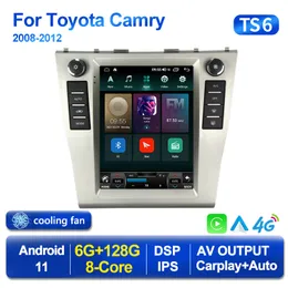 CAR DVD Radio dla Toyota Camry 6 XV 40 50 2006-2011 Multimedia Tesla Screen Android Nawigacja GPS Auto Stereo 2 Din