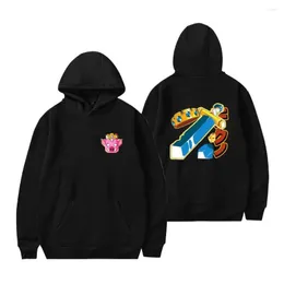 Erkek Hoodies Technoblade Dream-SMP 2D Logo Baskılı Hoodie Harajuku Sweatshirt Erkek Kadın Külot Top