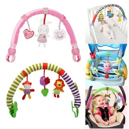 Rattles Mobiles Lovely Barnvagn Lathe Car Seat Cot Hanging Toys Baby Travel Baby Spädbarn Baby Toys Education Rattles Mobile 230211