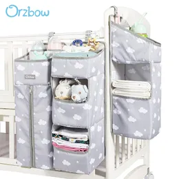 Наборы для постельных принадлежностей Orzbow Baby Bread Organizer подвесные сумки для пакетов для хранения подгузников для кроватки, организатор по уходу за детьми, кормящие сумки для кормления 230213