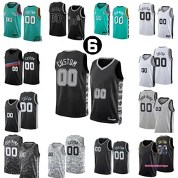 Custom 2023 New Season Printed Basketball Jerseys 31 Keita 34 Stanley Bates-Diop Johnson 14 Blake 10 Jeremy Wesley Sochan 22 Malaki Branham