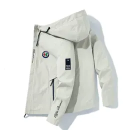 남성용 재킷 2023 유럽 의류 야외 캠핑 하이킹 재킷 통기 가능한 까마귀 트렌치 코트 모험 세트 레저 230213
