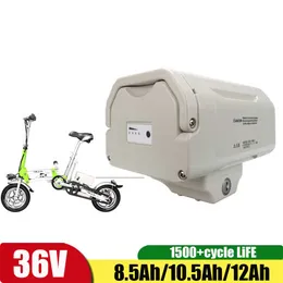 Bateria de lítio de scooter original Li Ion 36V 8.5AH 10.5AH 12AH para grande capacidade de bicicleta elétrica dobrável