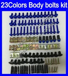 Fairing Bolts Full Screw Kit för Yamaha FZ6 FZ6R 09 10 11 12 13 FZ 6R FZ6R 2009 2010 2011 2012 2013 Body Nuts Bolt Bolt Kit11007966