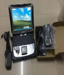 Truck scan tools heavy duty scanner vcads pro with laptop cf19 touchscreen ready to use 2 years warranty7007338