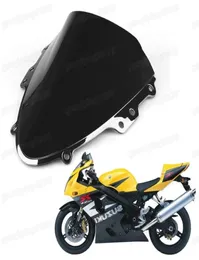 Yeni Motosiklet Çift Kabarcık ön cam kaplama ön cam lens abs Suzuki GSXR 600 GSXR 750 20042005 K44386065