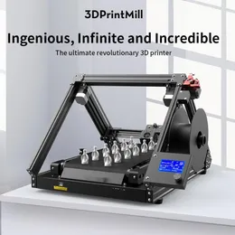 Yazıcılar 110V 220V 350W CR-30 Endüstriyel Büyük Boyutlu 3D Yazıcı Elle Çalışan Kalıp Toplu Baskı Sınırsız Eğlence İçin