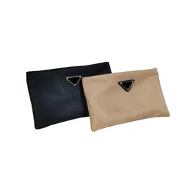 Brand Designer Toiletry Cosmetic Bags for Women Traveling Toilet Clutch Bag Female Large Capacity Wash Toiletry Pouch in Khaki and Black Colors P079