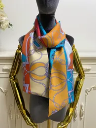 Women's scarf 100% twill silk material thin and soft print horse's head pattern long scarves for women size 180cm -22cm