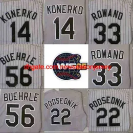 2005 WS Champions Baseball-Trikot AJ PIERZYNSKI PAUL KONERKO SCOTT PODSEDNIK JOE CREDE FRANK THOMAS CHRIS SALE MARK BUEHRLE