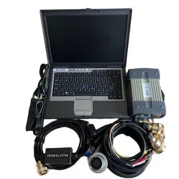 Diagnostic Code SCNNER TOOL MB STAR C3 Multiplexer med bärbar dator D630 SSD Alla kablar Full Set Ready to Use