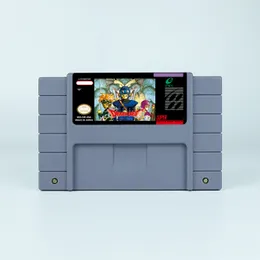 Karty pamięci Twarde sterowniki Gra RPG dla Dragon Quest I II III V VI - wersja USA lub EUR Kaseta dostępna dla konsol do gier wideo SNES 230214
