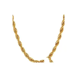 Correntes Gold Gold Pretty Colar Bracelet Chain Moda de a￧o inoxid￡vel Batilh￣o 18k colares perfeitos J￳ias de entrega de joias Dhclp