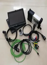 Auto Diagnostic Tool MB Star C5 SD 5 V062022 Oprogramowanie HDD Użyte tabletu laptopa x200t 4G dla Mercedes gotowe do użycia 50708385698180