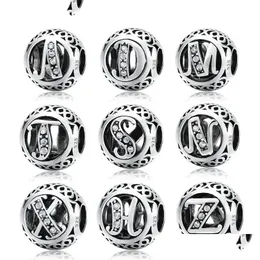 Other Esign 925 Sier Beads Original Alphabet Fit Diy Charm Bracelet Sterling Letter Charms Drop Delivery Jewelry Findings Com Dhgarden Dhztk
