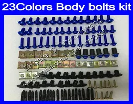 Fairing Bolts Full Screw Kit för Yamaha Fz6 FZ6R 09 10 11 12 13 FZ 6R FZ6R 2009 2010 2010 2012 2013 Body NutS BREWS NUT BOLT KIT11373901